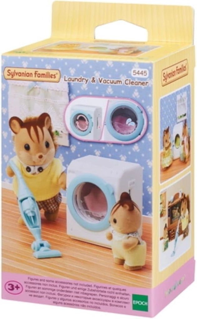Sylvanian Families, Laundry & Vacuum Cleaner,Epoch,Eta 3+