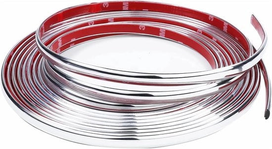 Sierstrip auto chromato autofixante - decorazione di carrozzeria - 5 m