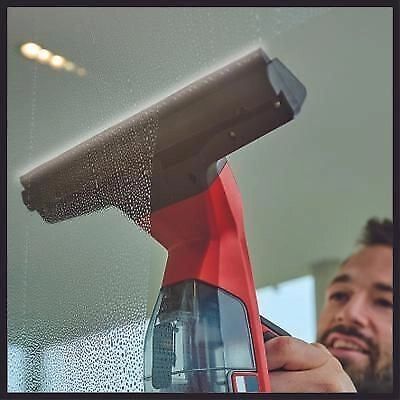 Einhell BRILLIANTO pulitore di finestra elettrico 0,3 L Nero, Rosso