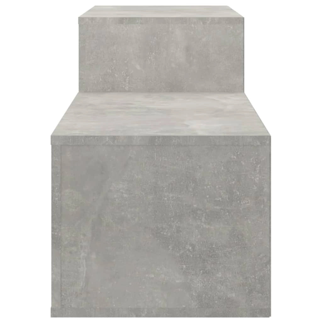 Scarpiera mobiletto portascarpe mobile per ingresso/corridoio/soggiorno 150 x 35 x 45 cm legno ingegnerizzato grigio 02_0021802
