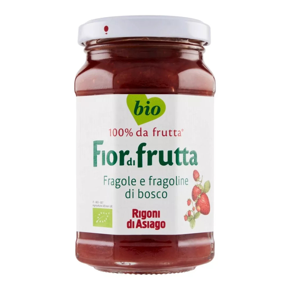 Rigoni di asiago fiordifrutta bio fragole e fragoline di bosco 250 grammi