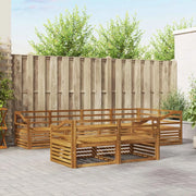 Set di divani da esterno 7 pcs Naturale 3373634