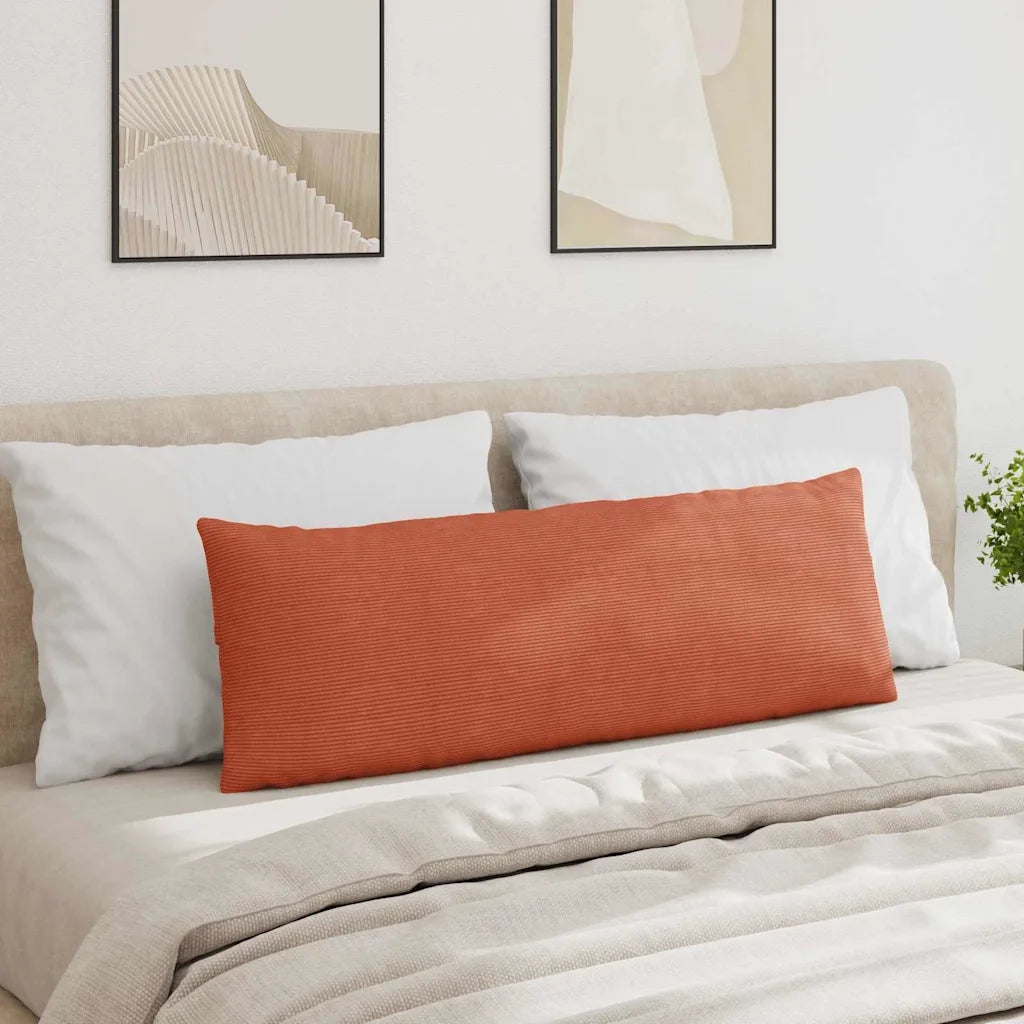 Cuscini da Divano 2 pz | Cuscini per sedie Rosso Arancio 120 x 40 cm