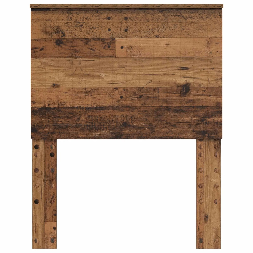 Testiera | Testata con Testiera | Testata Legno vecchio 75 cm Legno multistrato