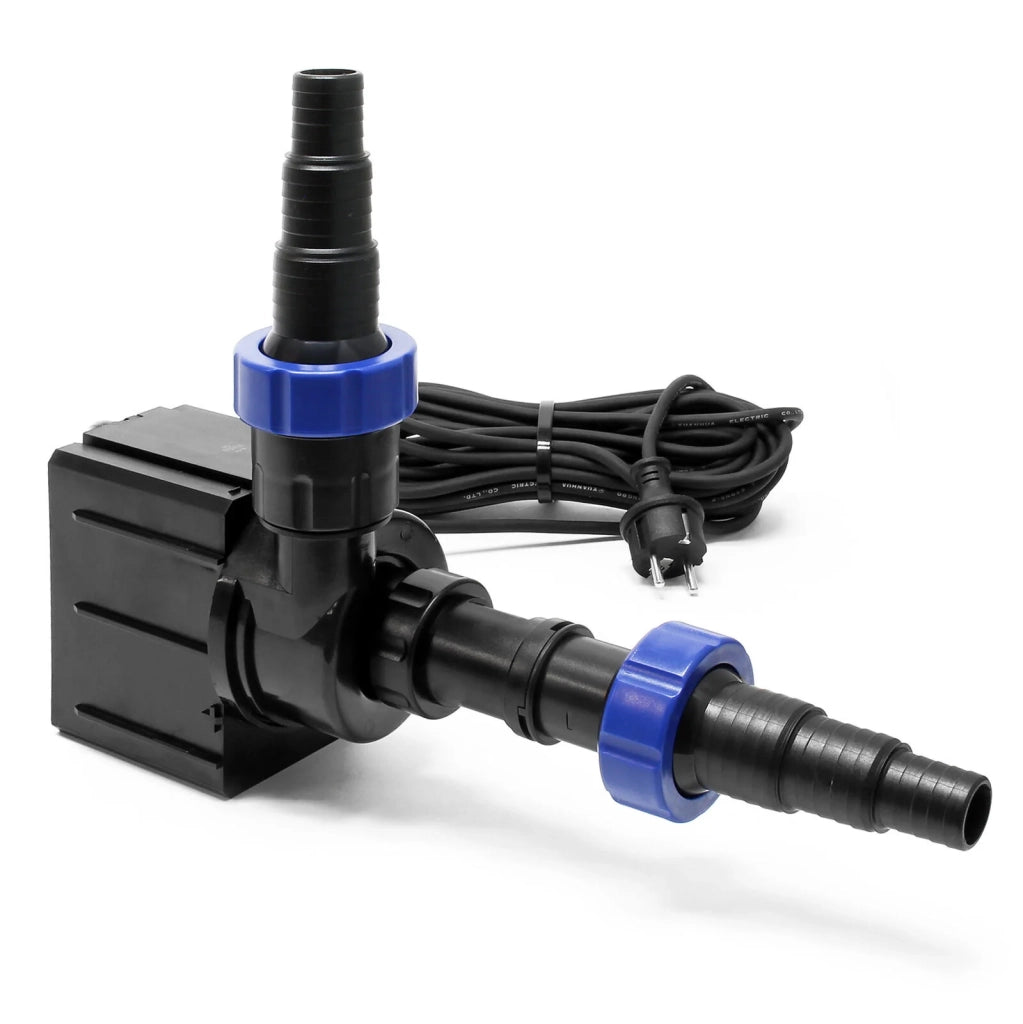 Pompa per acqua da laghetto filtro filtrazione a ruscello acquario ecologico piccolo laghetto 12000 litri all'ora 100 Watt 4216073 16_0002008