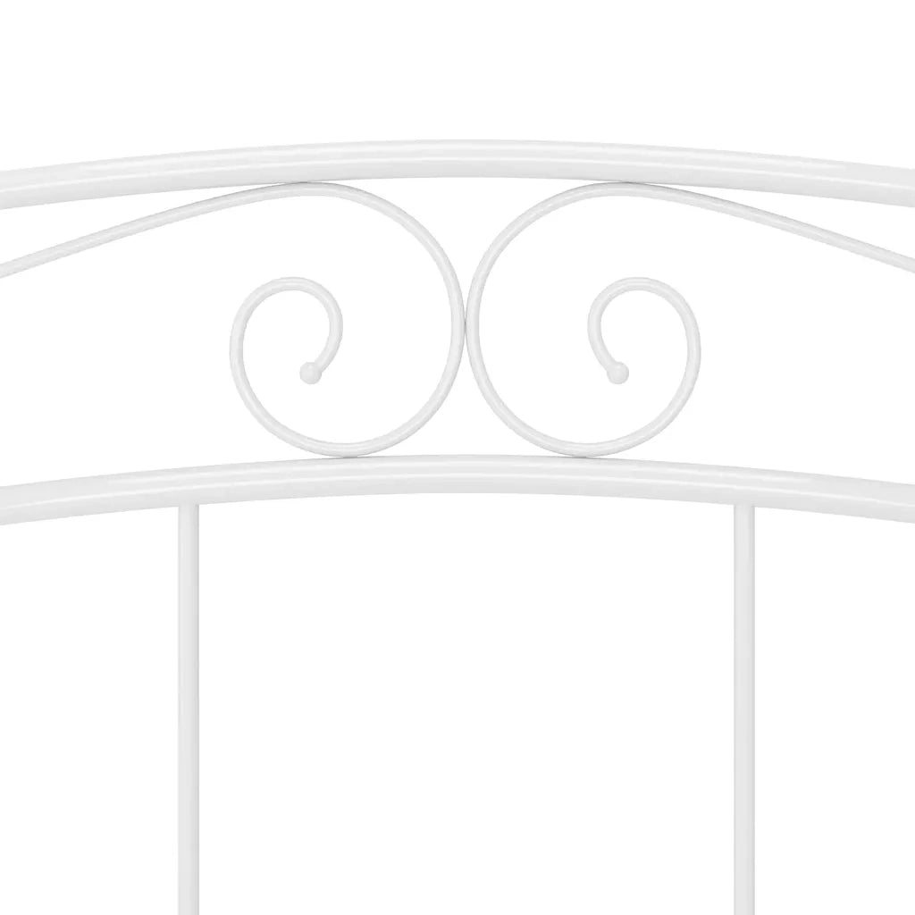 Giroletto Bianco in Metallo 160x200 cm 325001