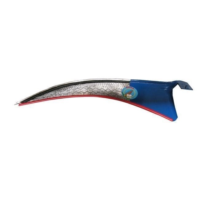 FALCI Falce S con Barba 55 cm Acciaio Forgiato Punta Chiodo per Fieno e Rovi colore Nero