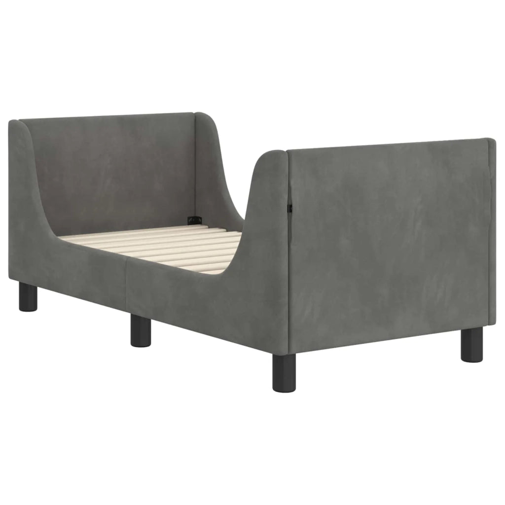 Struttura letto per bambini con testata Grigio scuro 42010848