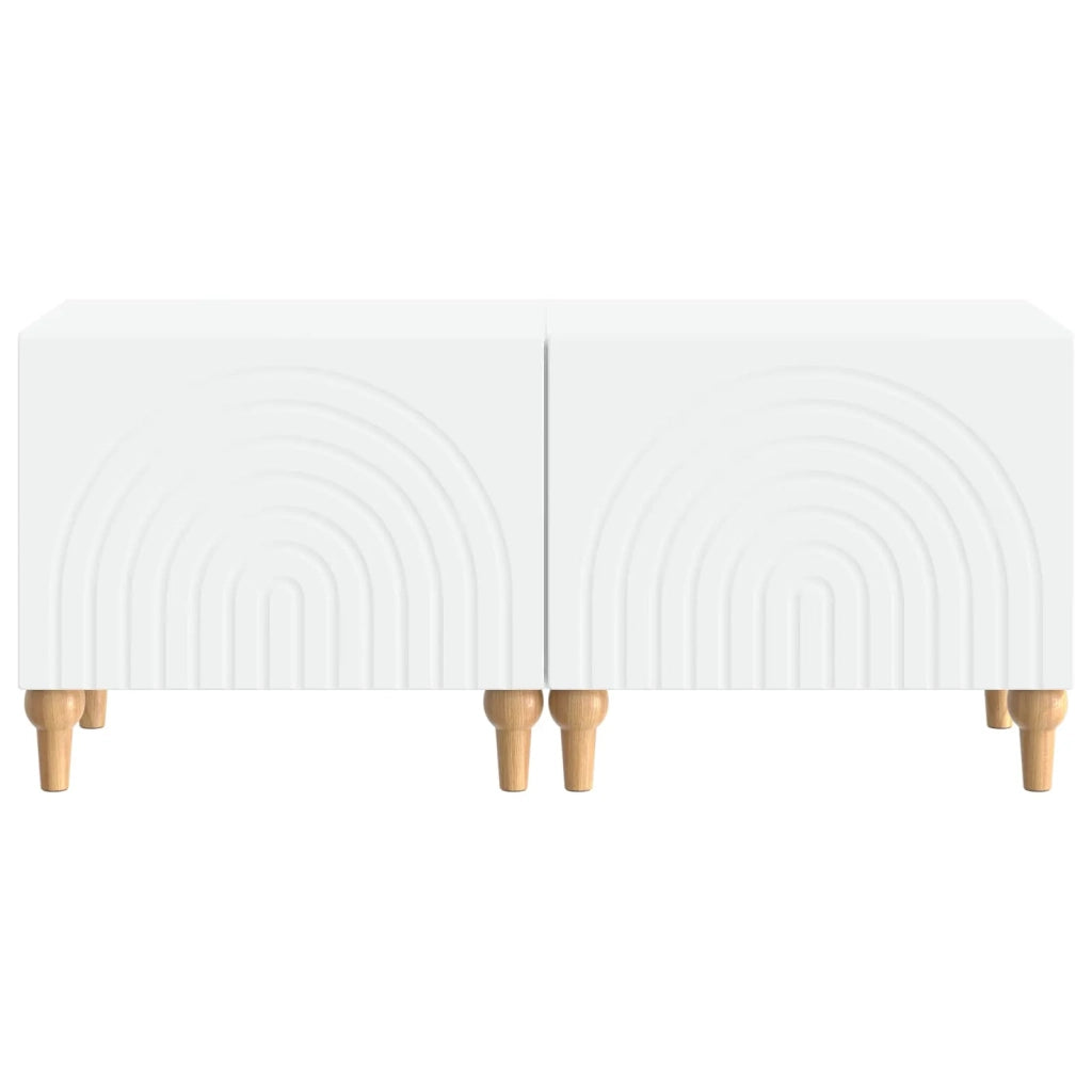Mobile TV Bianco Legno ingegnerizzato 896235