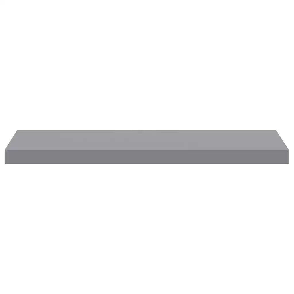 Scaffale a parete | Ripiano a parete | Mensola a parete Grigio 80x23,5x3,8 cm in MDF