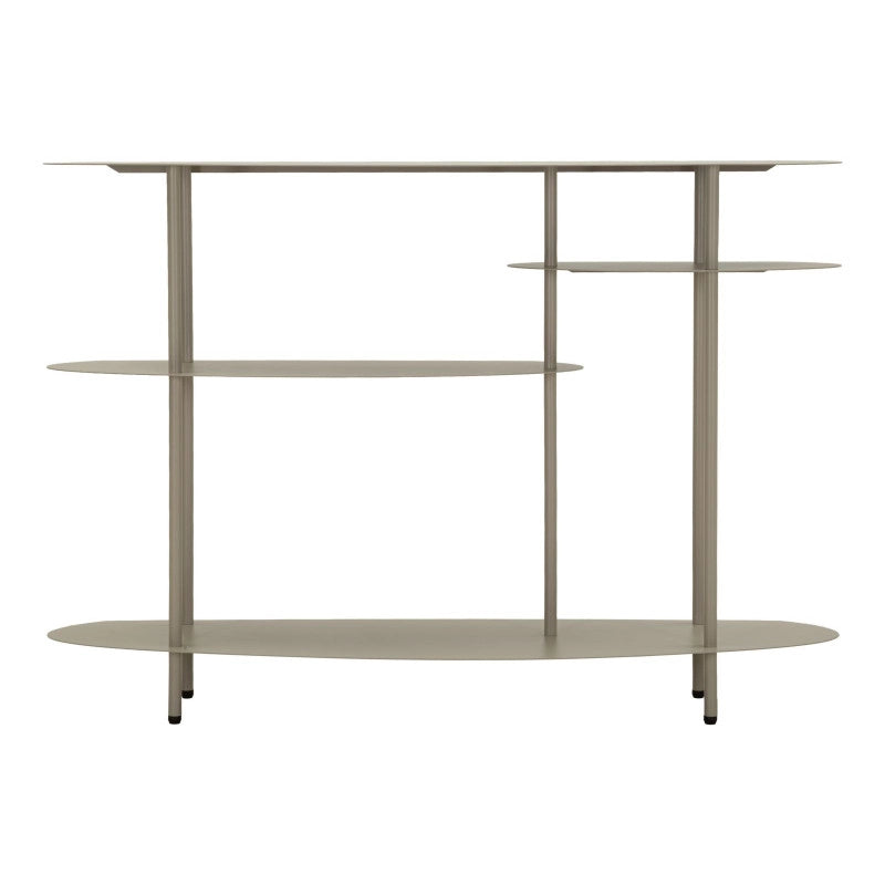 Consolle Saturno Plus Tortora cm 118x34x82