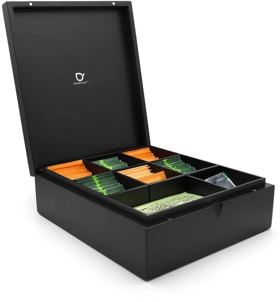 Sedia a schienale flessibile - 1 pezzo - Nero - Bambù
