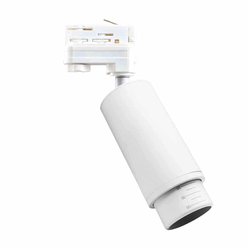 Faretto LED per binario Milagro ZOOM ML7370 bianco