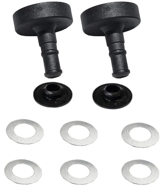 Set di blocchi di attrito - Adatto per AKS 2004/3004 - Componenti di attrito - Pezzi di ricambio - 10 pezzi - 4x4x6 cm - Blocchi di attrito