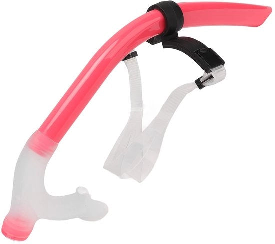 Snorkel per Bambini/Adulti con Supporto Testa Regolabile - Materiale Siliconico - Minimizzazione Resistenza dell'Aria - Kit per Snorkeling/Immersioni