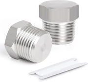 Fitting di Placca in Acciaio Inossidabile per Tubi 1" BSP Maschio - Acqua, Olio, Aria, Gas