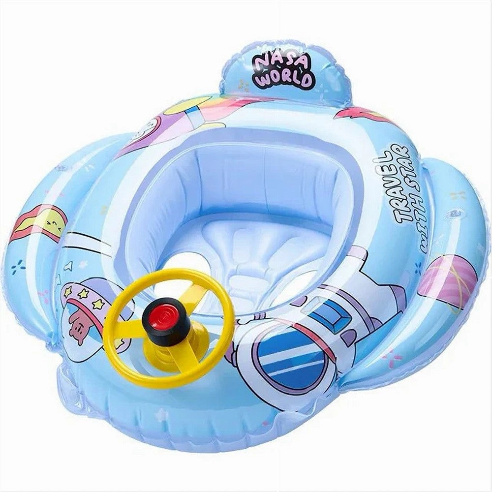 Trade Shop - Salvagente Gonfiabile Mutandina A Forma Di Macchina Bambini Space Piscina Mare -