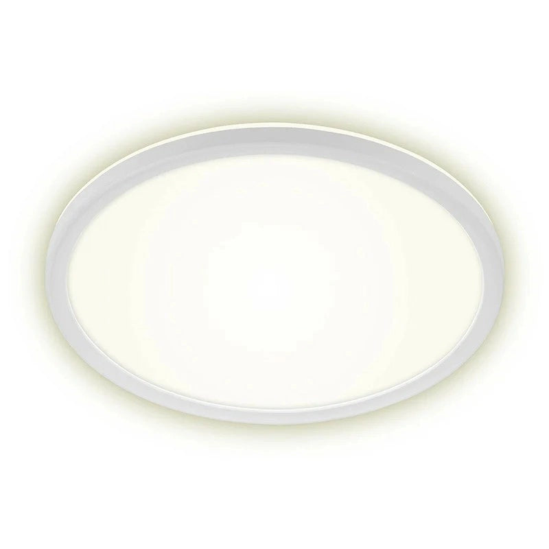 Plafoniera Slim led Ø 30 cm 18w 2400lm bianco