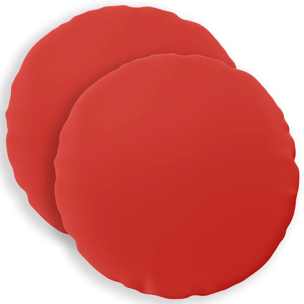 Federa 2 pcs HEERLEN Rosso Ø 30 cm Poliestere 922041