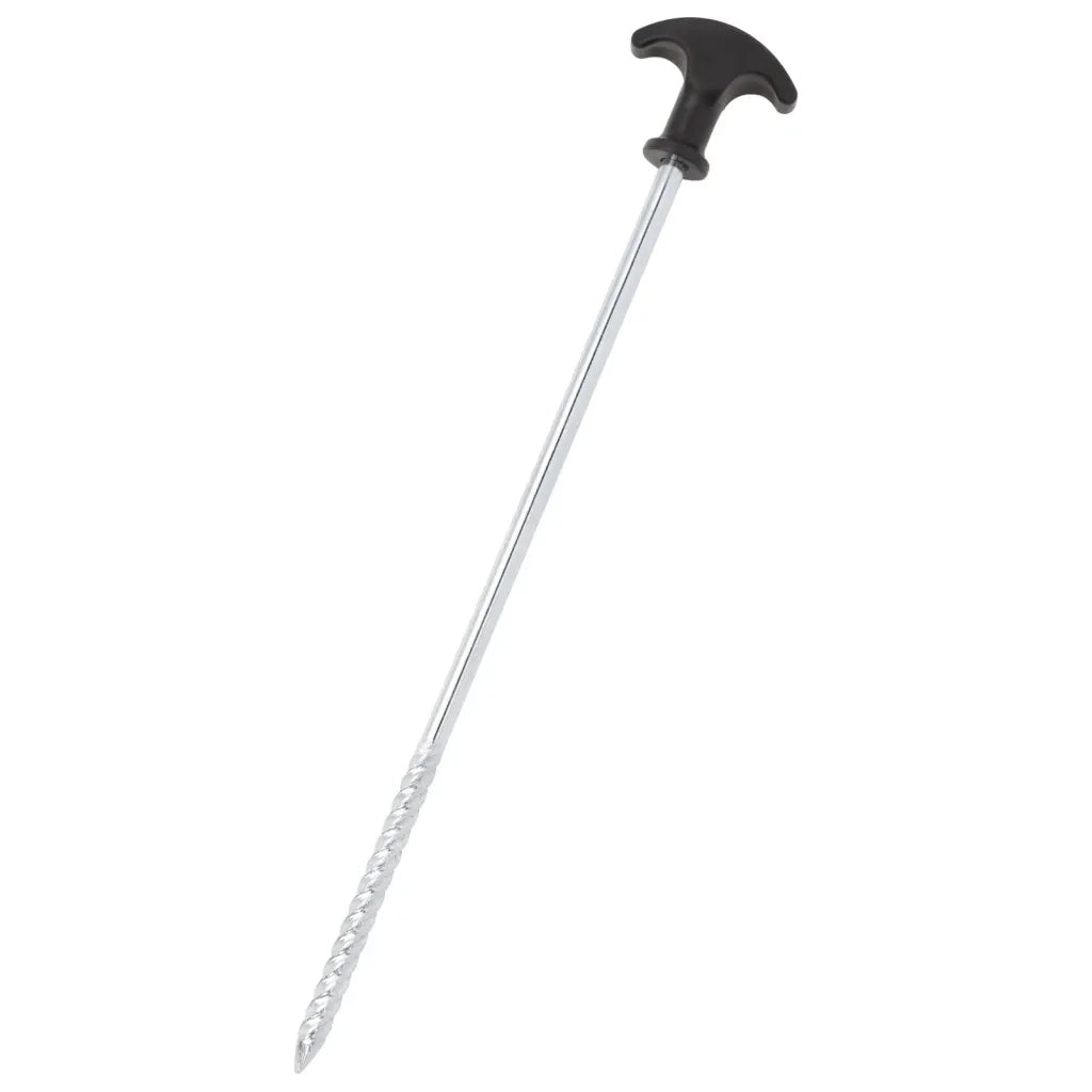 Picchetti per Tenda 12 pz 30 cm ?7 mm in Acciaio Zincato CFW7099027