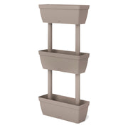 KIT FIORIERE VERTICALI kit 3 pz - colore grigio  - ARTPLAST
