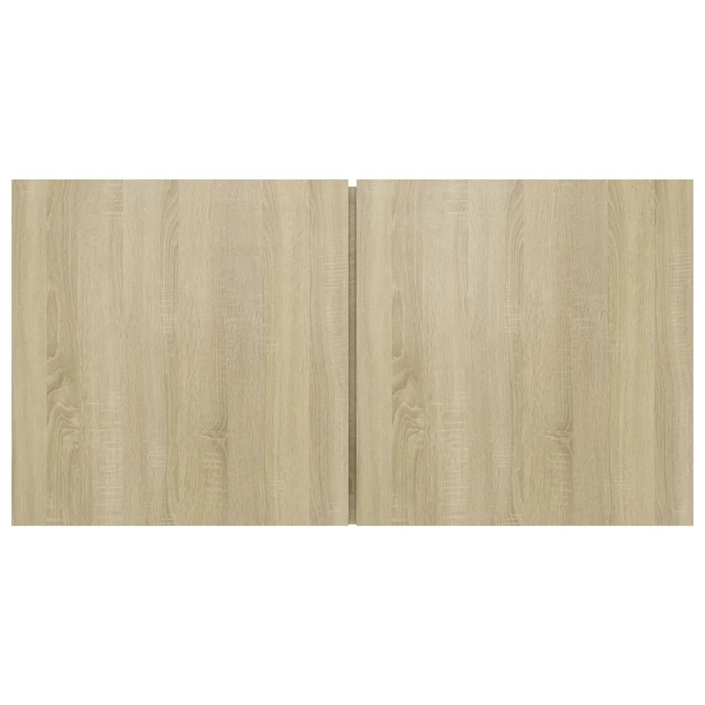 Mobili Porta TV Pensili 2pz-Set di 2 Credenza per TV Rovere Sonoma 60x30x30 cm
