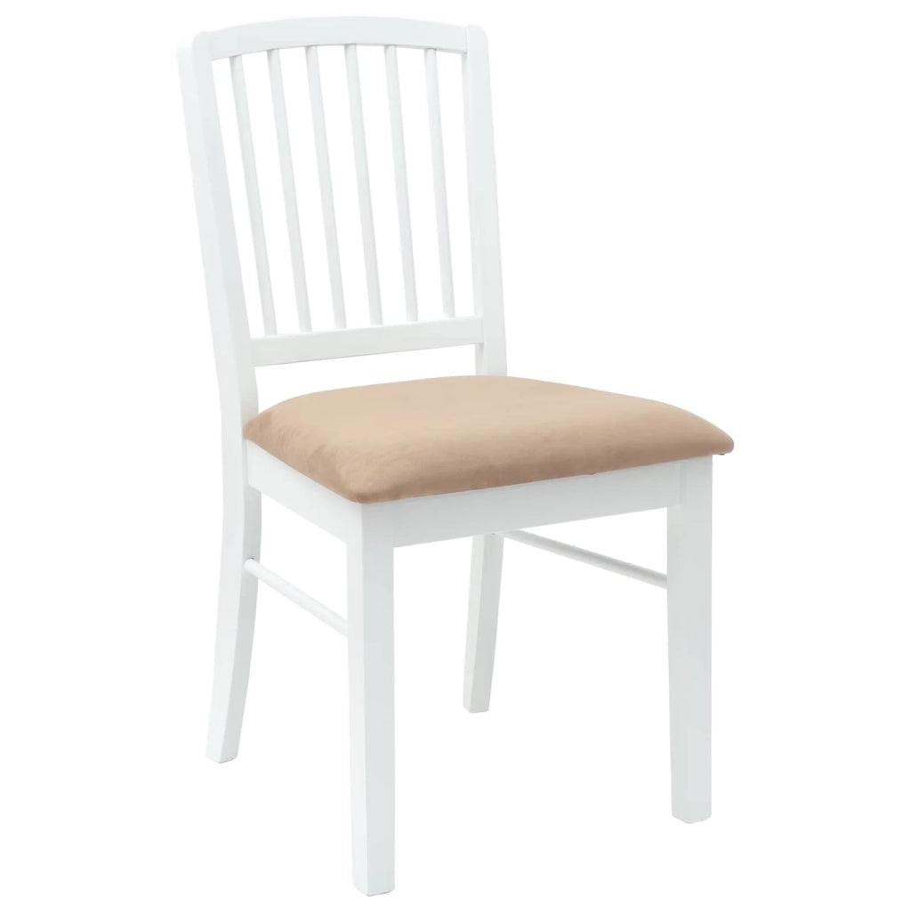 Sedie da pranzo 2 pz | Sedie da cucina Bianco 50 x 52,5 x 91 cm