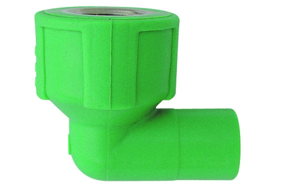GOMITO FILETTATO IN POLIPROPILENE- 1/2 x Diam. 20- DH- pezzi 1