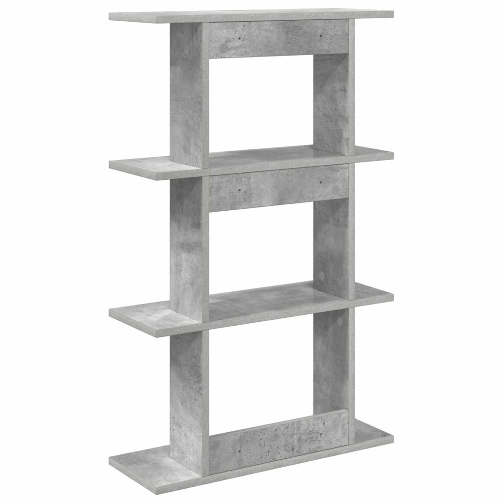 Scaffale da parete A parete Grigio Cemento 56 x 20 x 90 cm 8012071