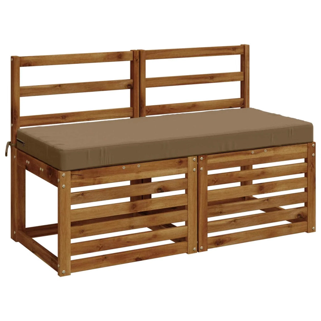 Cuscino per panchina SOEST 100% Poliestere Tortora 950176
