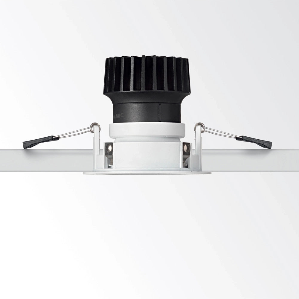 Frame Round Dynamic Alluminio Bianco