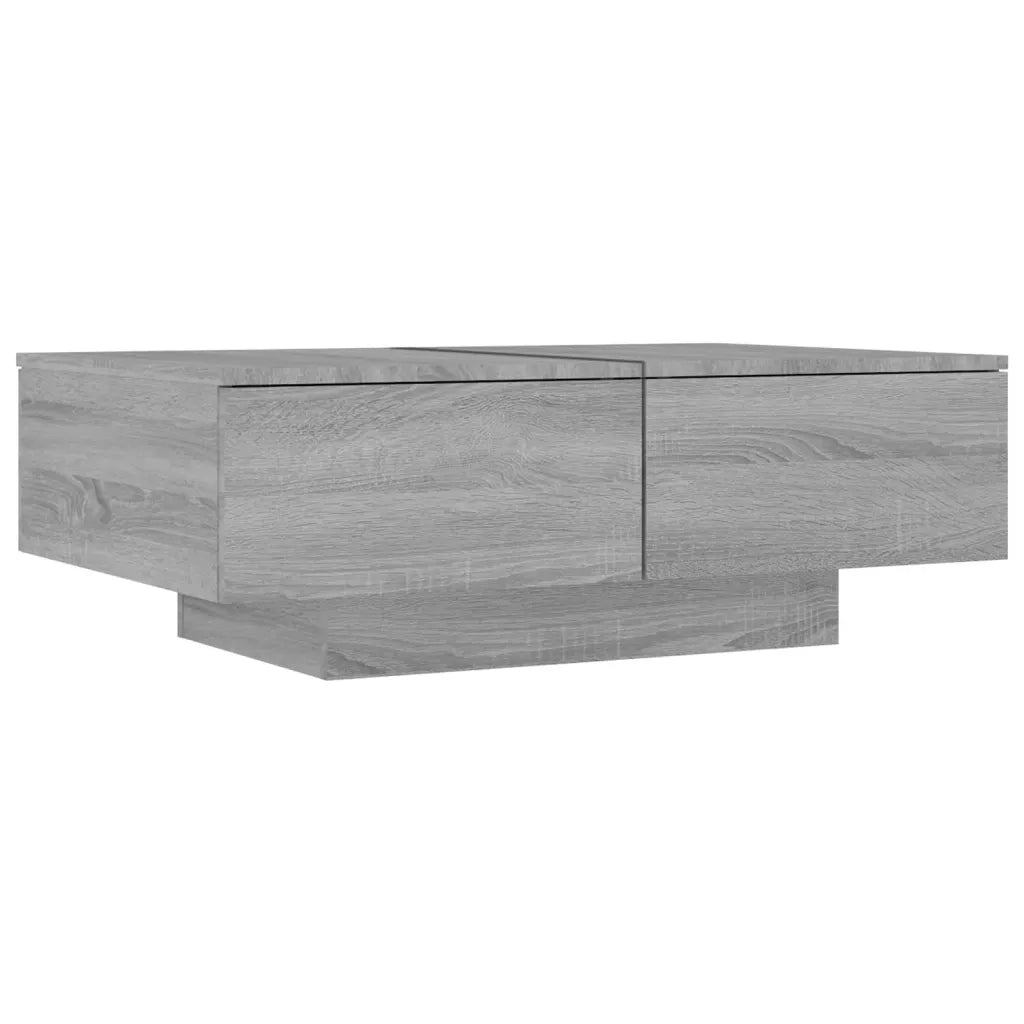 Tavolino da Salotto-Tavolino da soggiorno-Tavolo Grigio Sonoma 90x60x31 cm Legno Multistrato