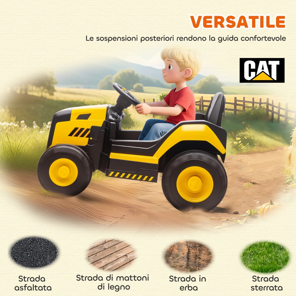 Macchina Elettrica per Bambini ¨C zephmum ¨C Giallo