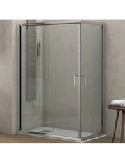 Box doccia rettangolare NEW FLORA 100 90x100 H.180 cm