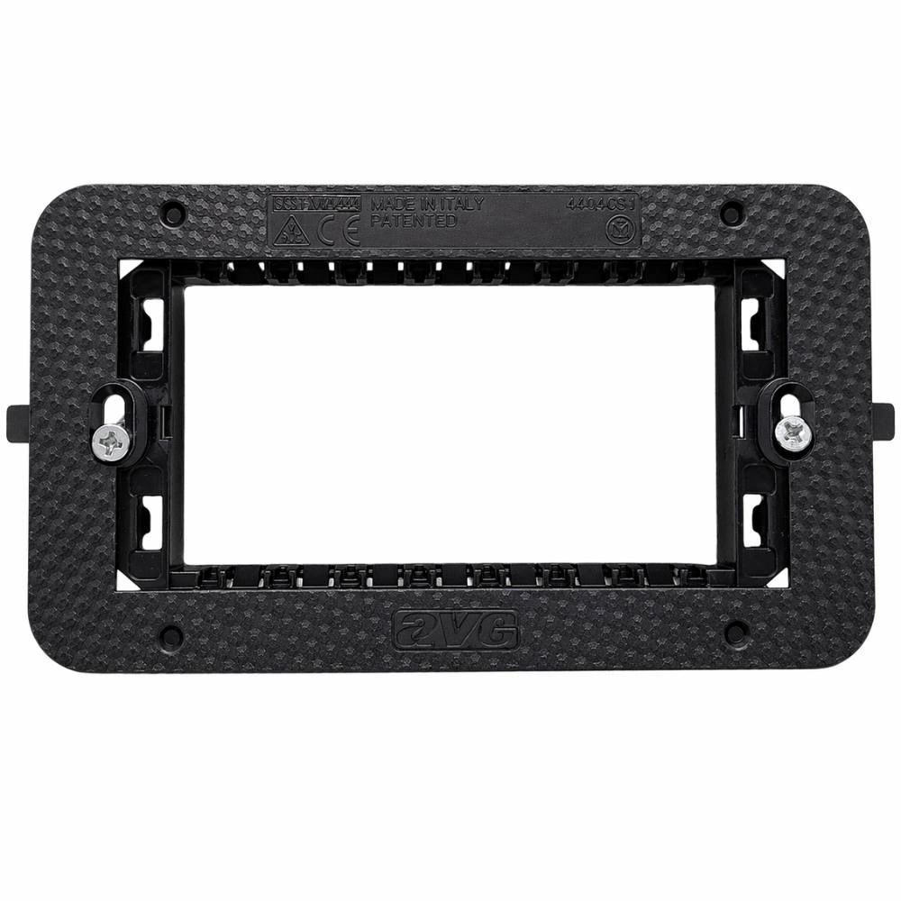 Supporto da incasso per moduli smart 44 per impianti elettrici *** numero posti 4 moduli, confezione 1