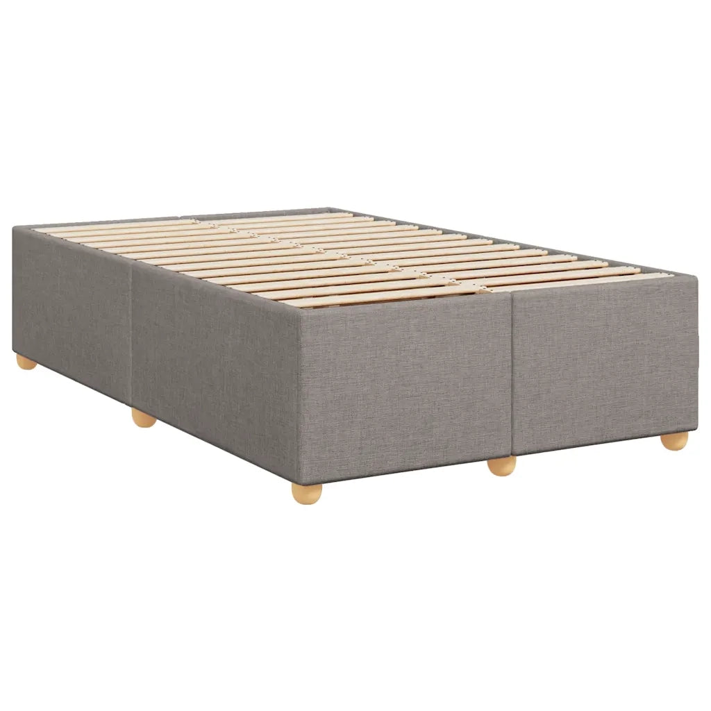 Giroletto a Molle con Materasso Tortora 120x190 cm in Tessuto 3286630