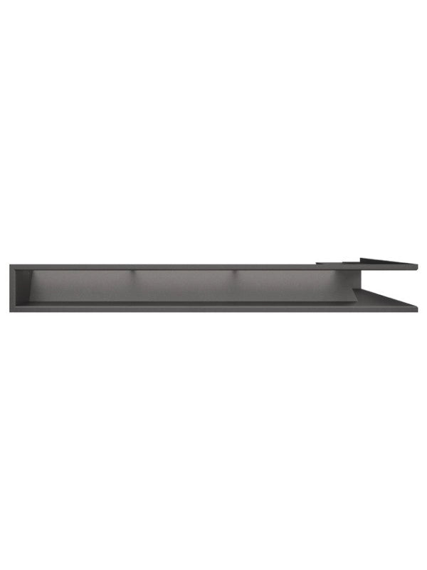 Griglia di ventilazione Angolare per camino 95x800x450 - Loft Angle sinistra grafite