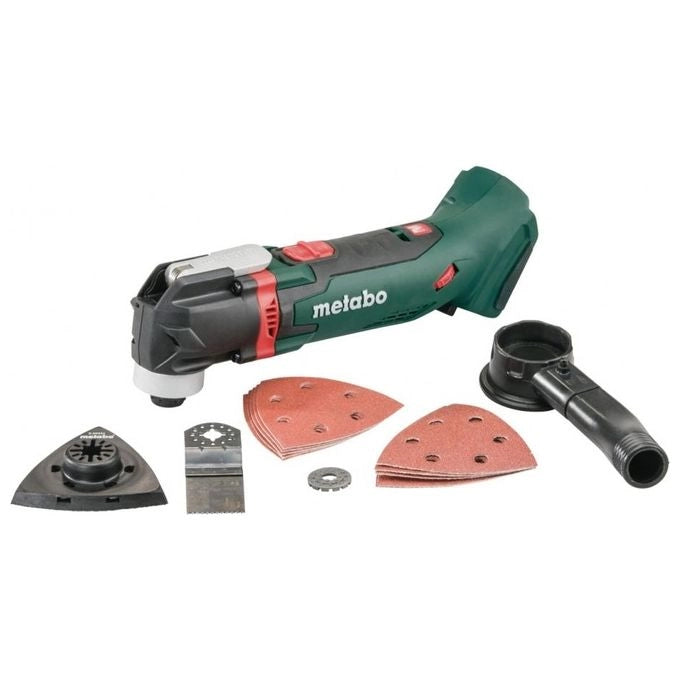 Metabo MT 18 LTX Utensile Multifunzione a Batteria 18V 7000 18000 OPM Angolo 1.6° colore Nero Verde