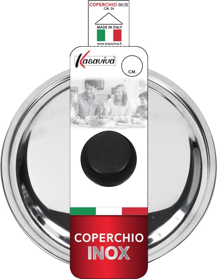 COPERCHIO INOX 20 CM