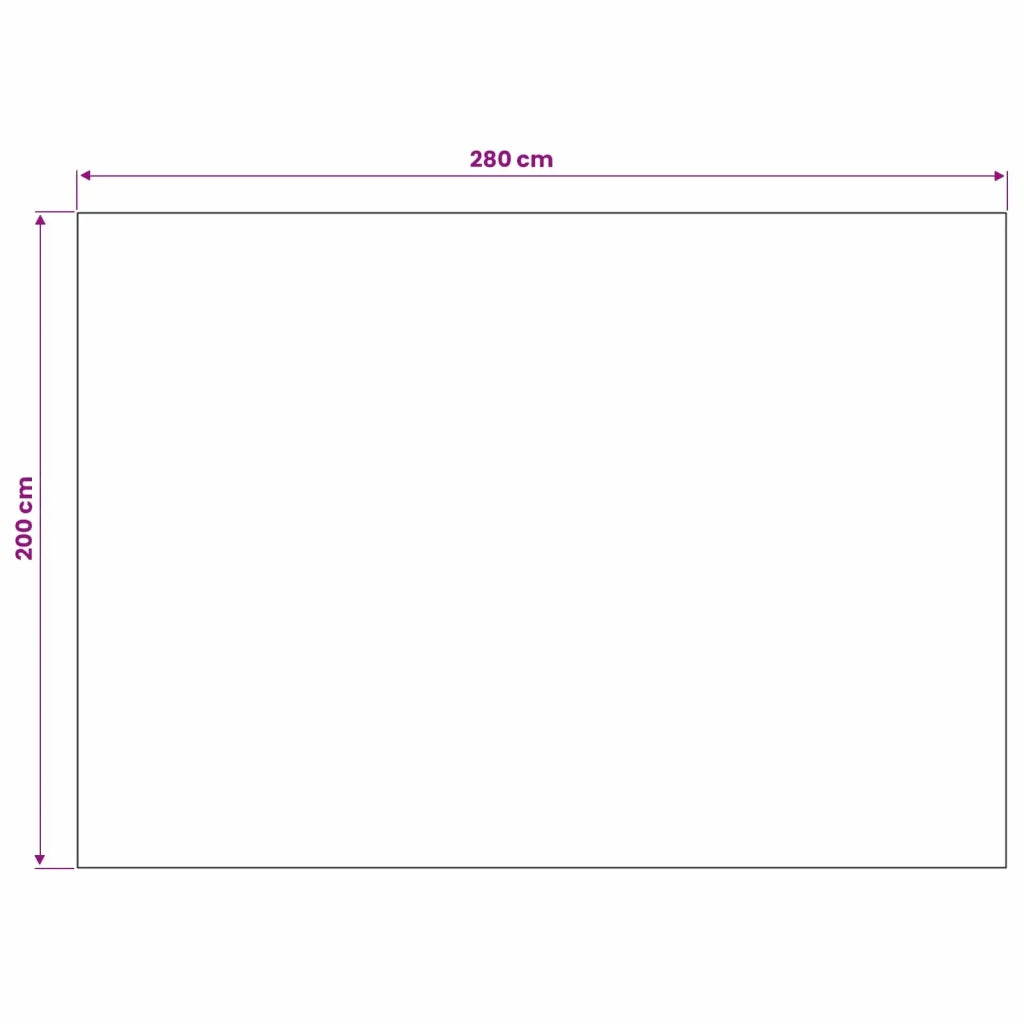 Tappeti per area SIROLO Beige 280 x 200 cm Poliestere 42022744