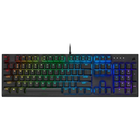 Tastiera computer usb type-a rgb k60 pro mechanical black ch 910d019 it