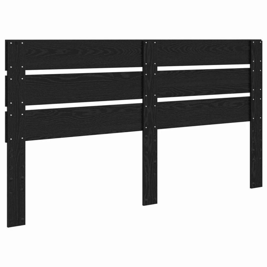 Testiera Rovere Nero Legno ingegnerizzato 887522