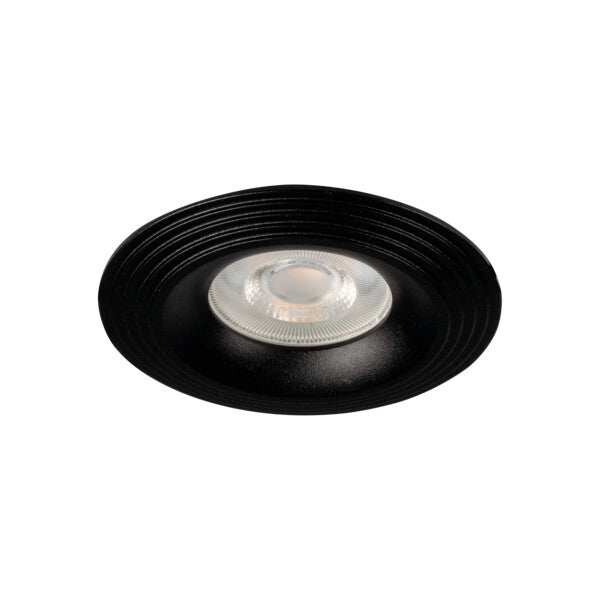 Anello faretto incasso tondo nero GU10/GX5.3 10W Kanlux
