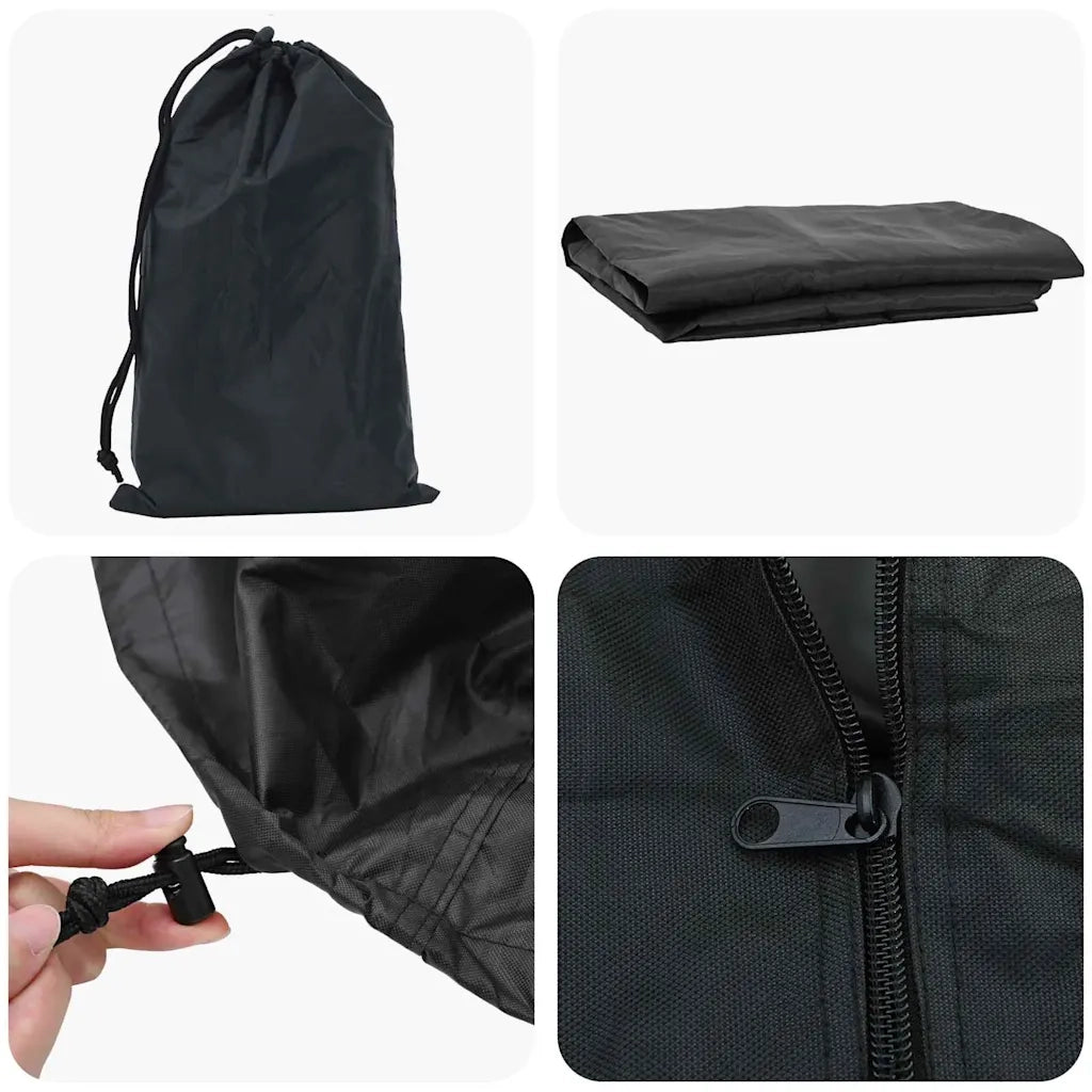 Copertura per portalegna Tinta unita Nero Tessuto Oxford 210D 4105897