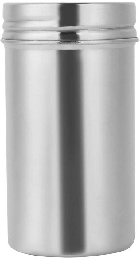 Contenitore di Stoccaggio Sigillato in Acciaio Inossidabile - 420ml - Resistente all'Umidità - Antibatterico - Adatto per Caffè/Te/Honey - Olio di Stoccaggio