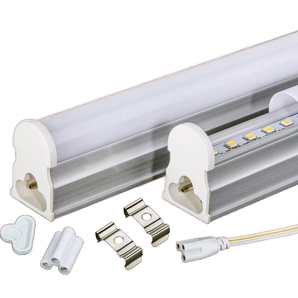 Trade Shop - Tubo T5 Neon Led 14 Watt 120 Cm 1200 Lmn Per Uso Interno Luce Bianca Plafoniera - -bianco Freddo      -