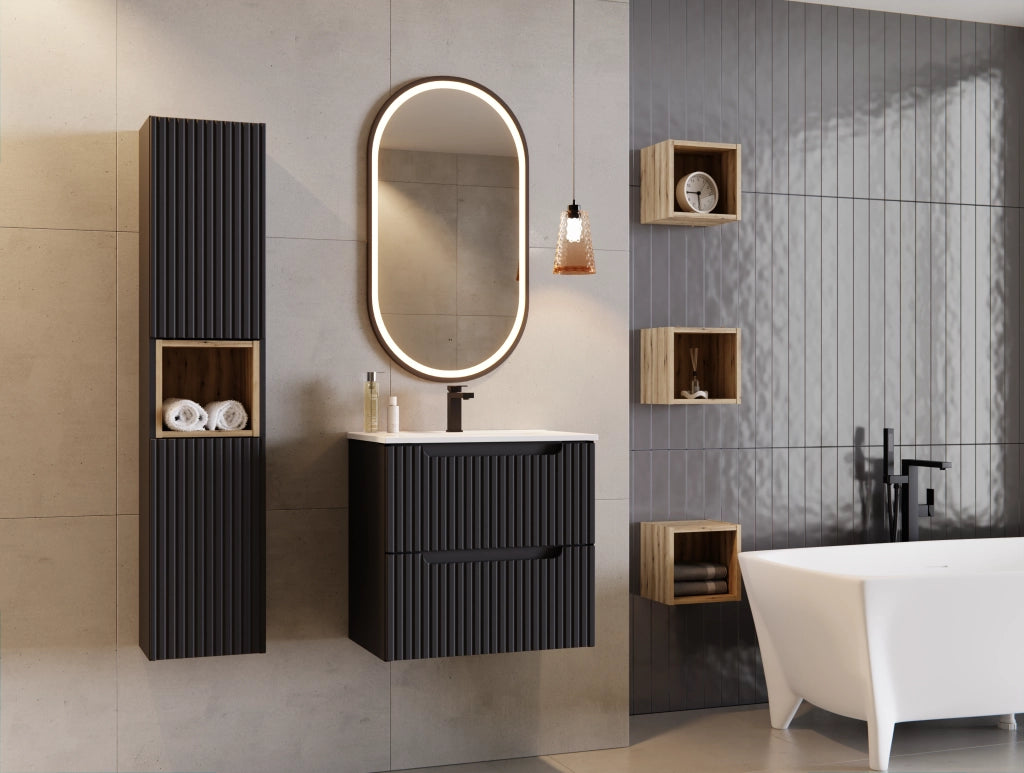 Lavabo per mobile a una vasca 80 cm Lavabi per mobile 82 x 17 x 40 cm