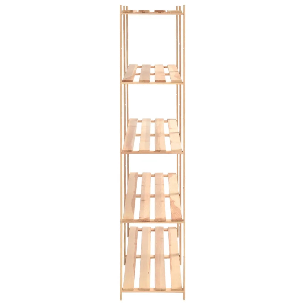 Scaffali a 5 Livelli 3 pz 80x38x170 cm in Massello Pino 500 kg 3051110