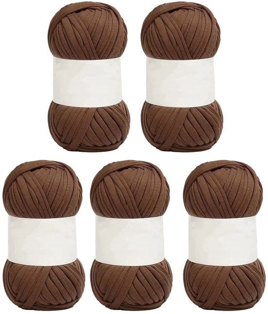 Tessuto di Lana Garen 1,2 Pollici - Materiale di Lana Zucchero - Idrorepellente - Lunghezza 25,2 Metri - Ampia Applicazione - Ideale per Macramé - Garen a Maglia Larga