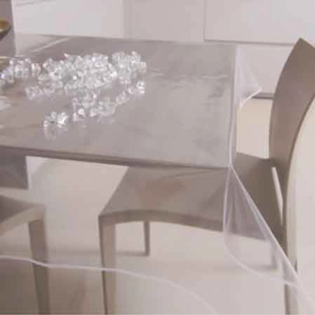 TOVAGLIATO CRISTAL TRASPARENTE Spess. 0,10 mm - H 140 cm - rotolo 30 mt